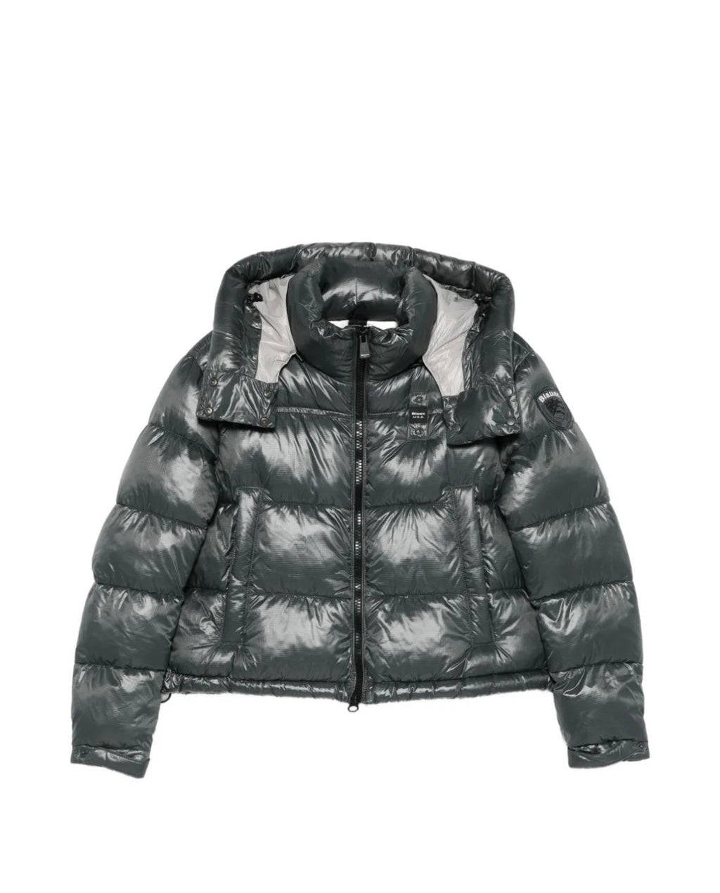 GIUBBINO BLAUER DONNA CORTO OVER GRIGIO