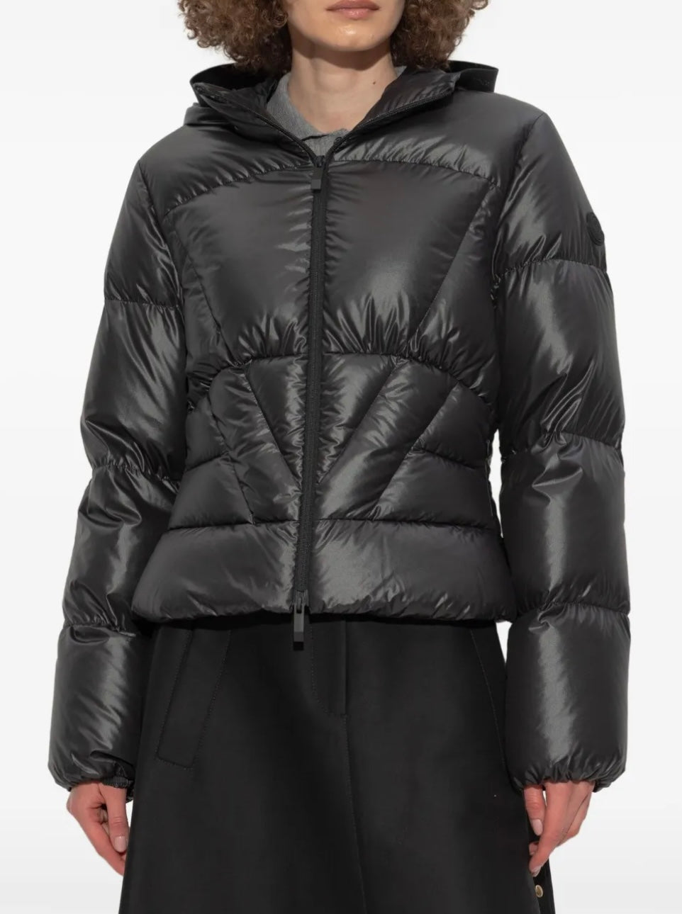 GUBBINO MONCLER DONNA CORTO NERO