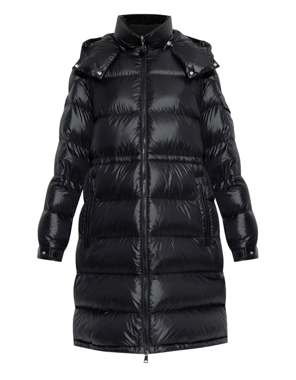 GUBBINO MONCLER DONNA LUNGO NERO