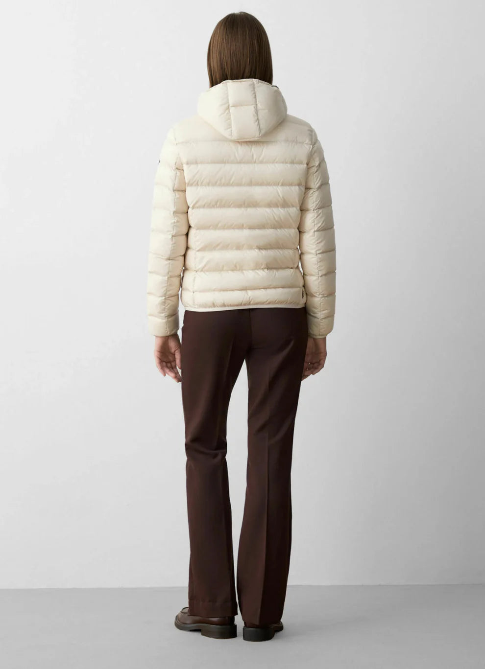 COLMAR DONNA CORTO BIANCO CON CAPPUCCIO