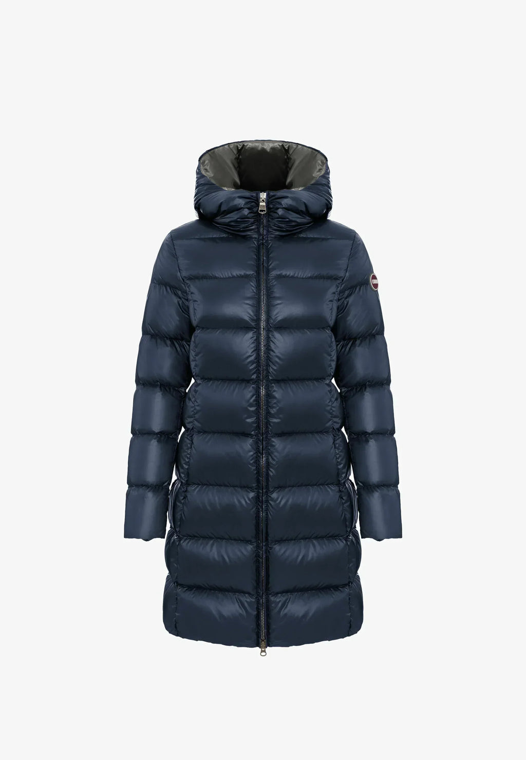 COLMAR DONNA BLU LUNGO CON CAPPUCCIO