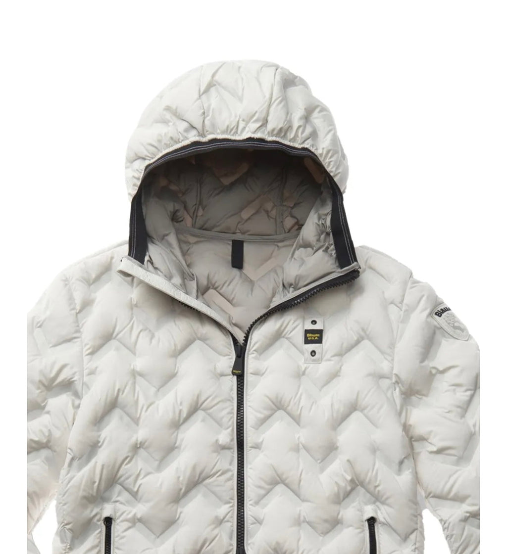 GIUBBOTTO BLAUER UOMO BIANCO