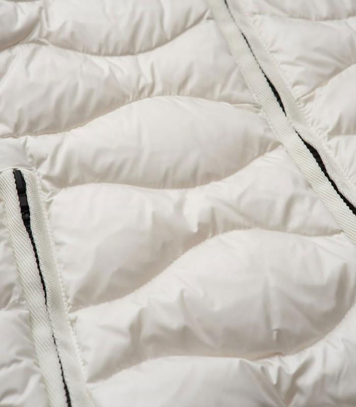 GIUBBINO BLAUER DONNA BIANCO CORTO CON PELLICCIA