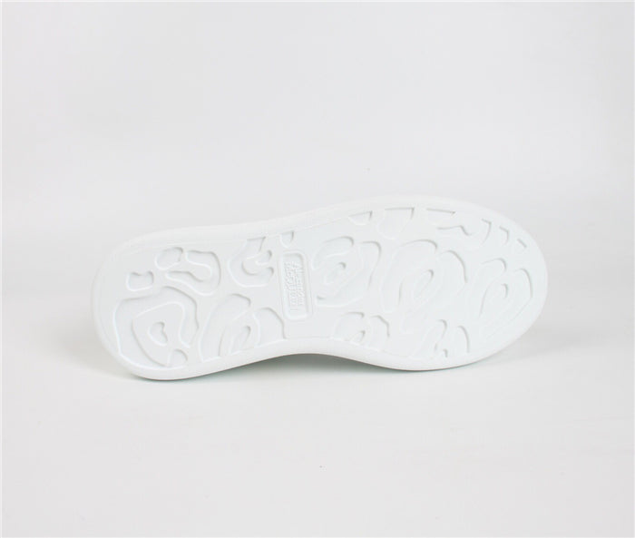 ALEXANDER MCQUEEN BIANCHE CON RETRO E LACCI NERI